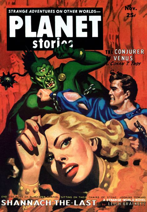Conjurer Of Venus - Planet Stories - 1952