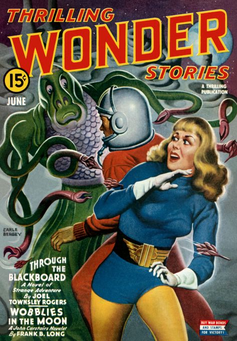 Through The Blackboard - Thrilling Wonder - 1943