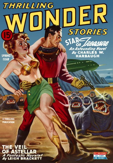 Star Of Treasure - Thrilling Wonder - 1944