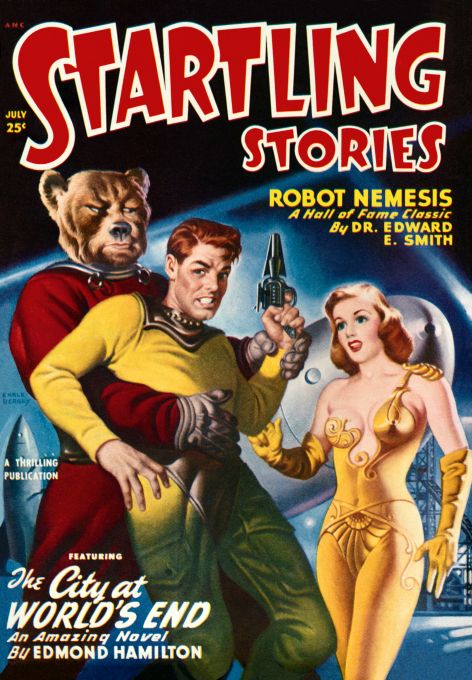 Robot Nemesis - Startling Stories - 1950