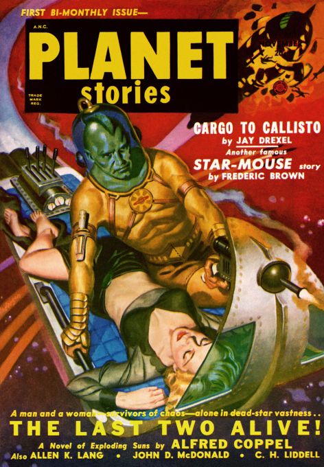 Cargo To Callisto - Planet Stories - 1950