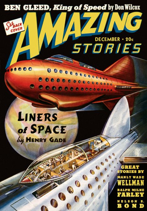 Liners Of Space - Amazing Stories - 1939