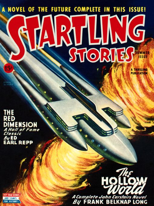 Red Dimension - Startling Stories - 1945