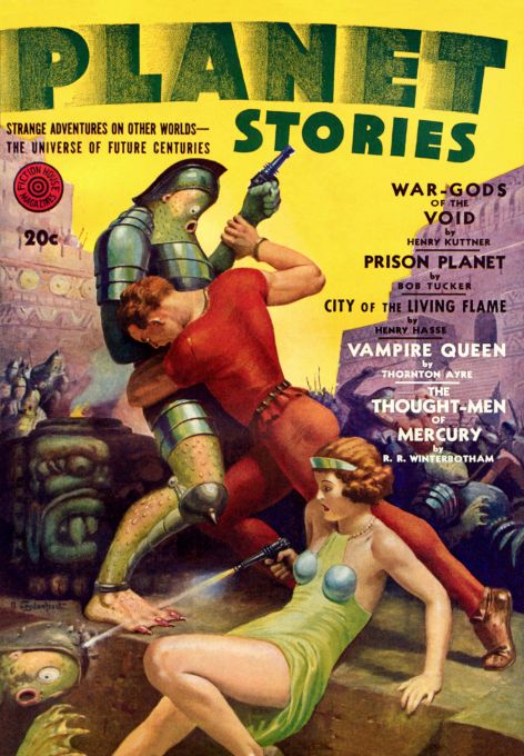 War Gods Of The Void - Planet Stories - 1942