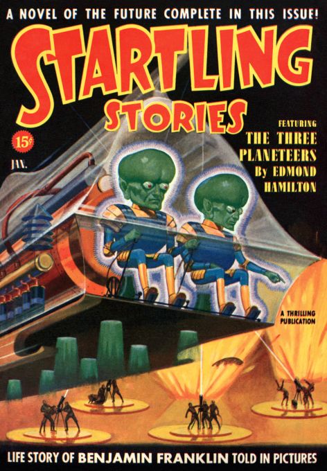 Three Planeteers - Startling Stories - 1940