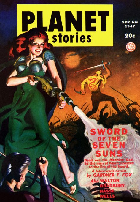 Sword Of The Seven Suns - Planet Stories - 1947