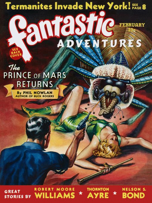 Prince Of Mars Returns - Fantastic Adventures - 1940