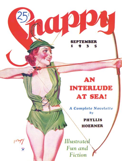 Pin Up - Robin Hood Girl - Bergey - 1935