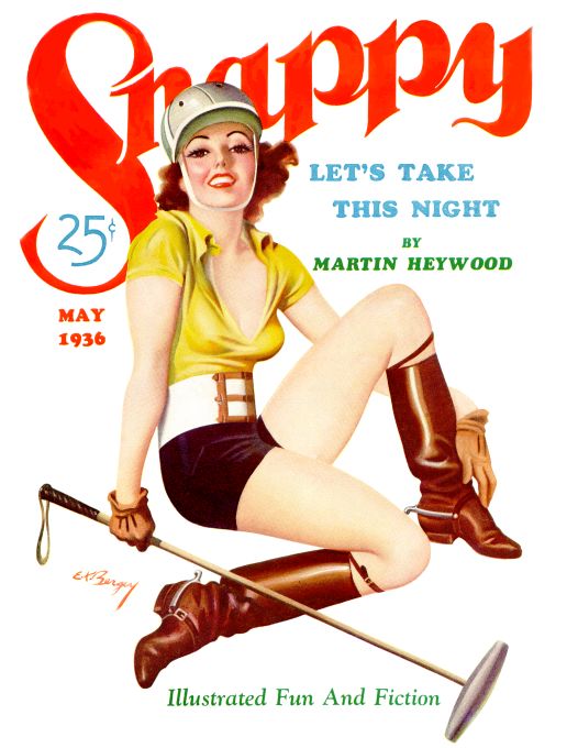 Pin Up - Polo Girl - Bergey - 1936