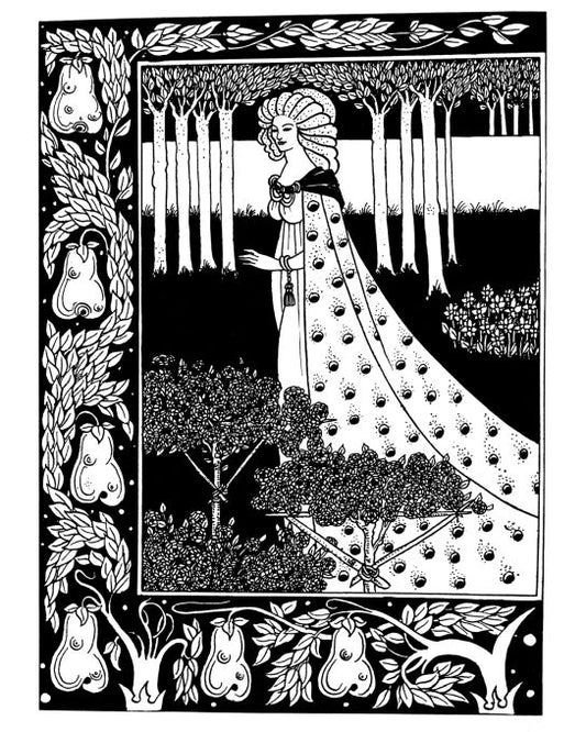 La Beale Isoud at Joyous Guard' (1 of 2) - Morte d'Arthur - 1893