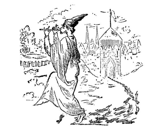 The Pied Piper Illustration (4) - The Pied Piper - 1888