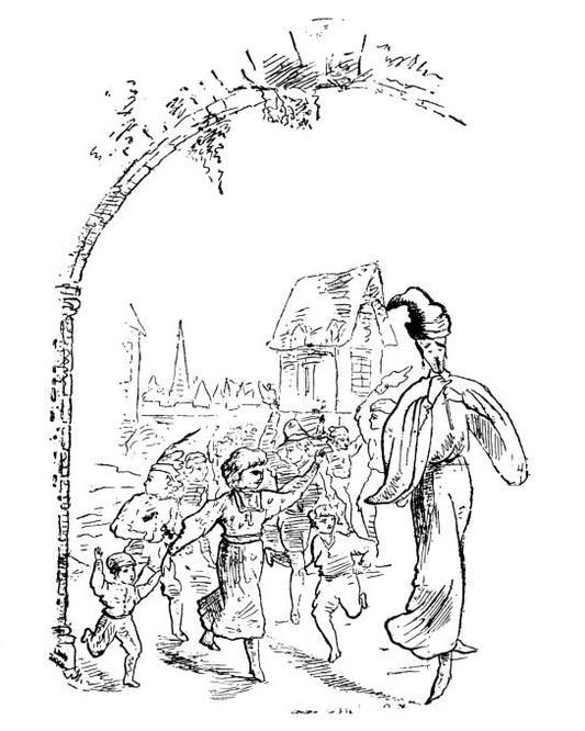 The Pied Piper Illustration (7) - The Pied Piper - 1888