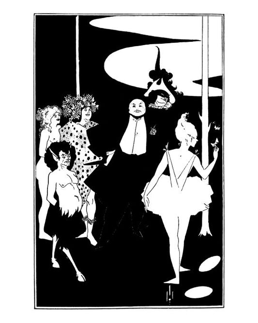 Frontispiece of 'Plays' by John Davidson - Beardsley