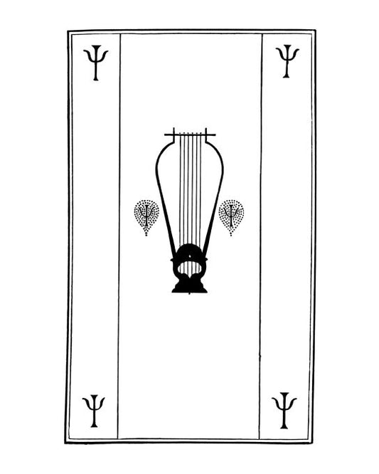 Cover of Wharton's 'Sappho' - Beardsley
