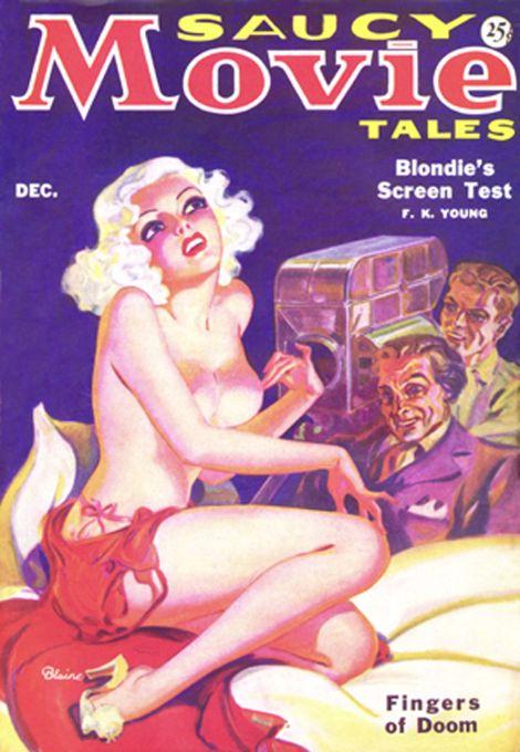 Pin Up - Girl On Bed - Blaire - 1935