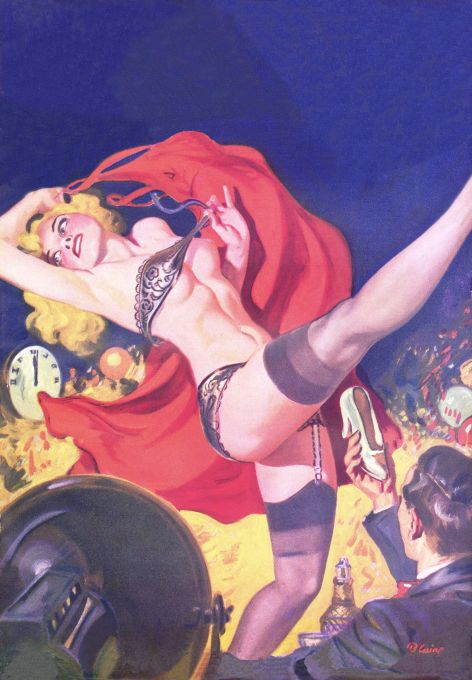 Pin Up - Blonde Girl Undressing - Blaire - 1937