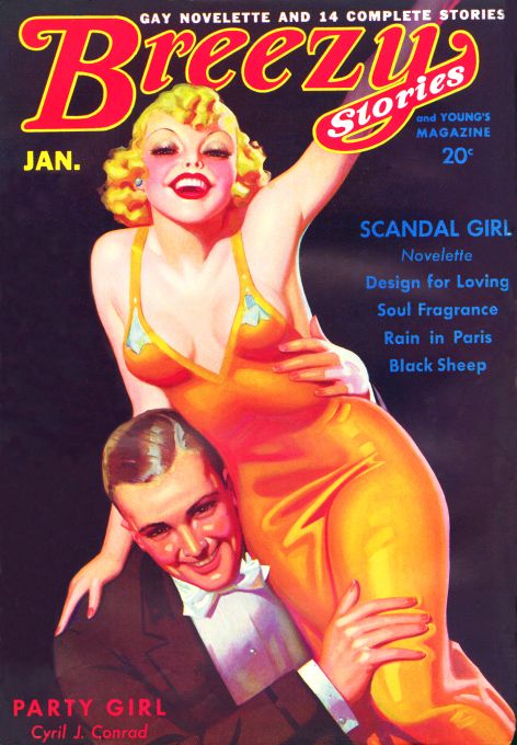 Pin Up - Girl in Dress - Bolles - 1936