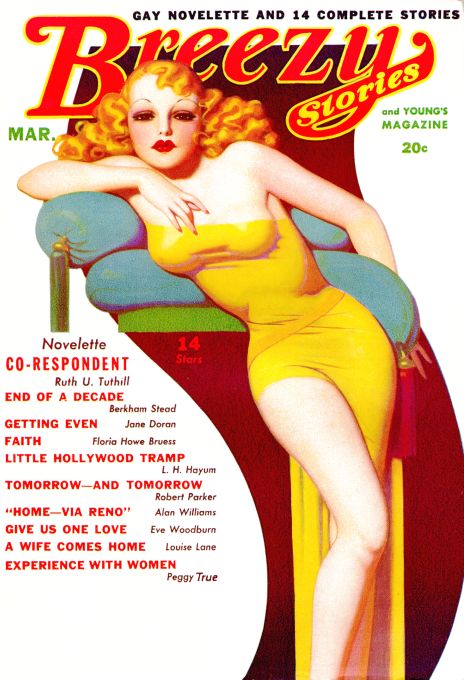 Pin Up - Girl in Gown - Bolles - 1937