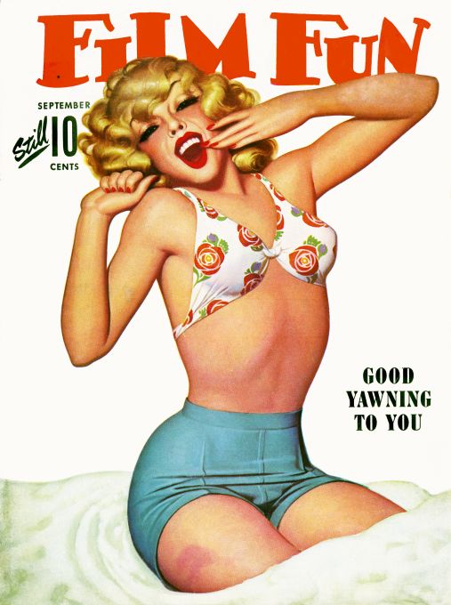 Pin Up - Yawning Girl - Bolles - 1942