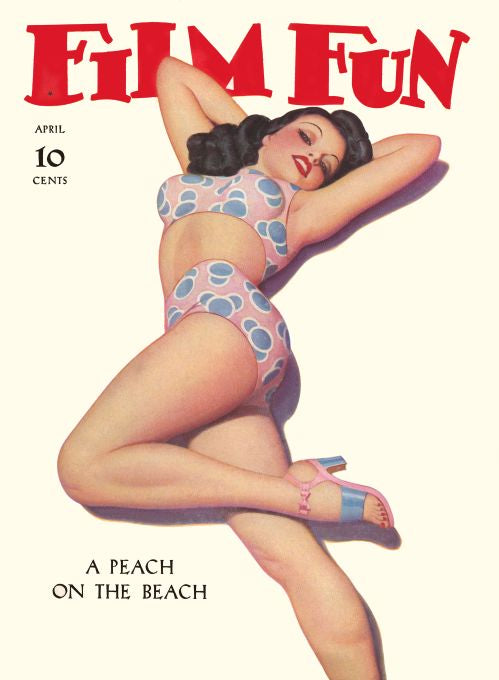 Pin Up - Girl in Polka Dot Bikini - Bolles - 1942