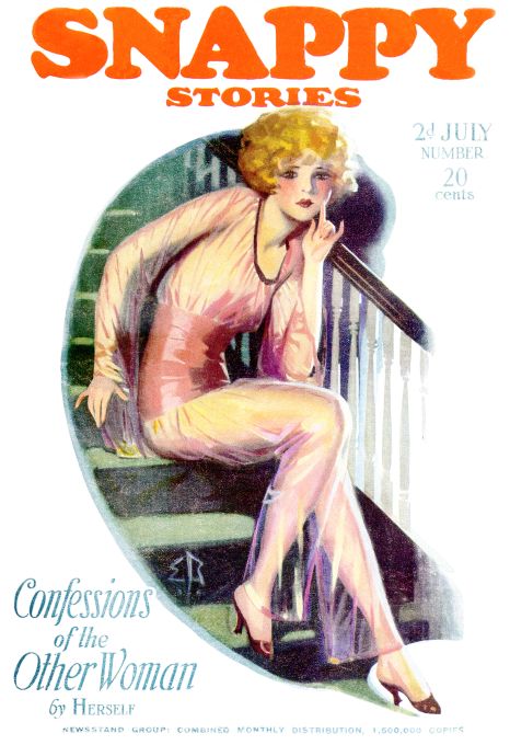 Pin Up - Girl On Staircase - Bolles - 1925