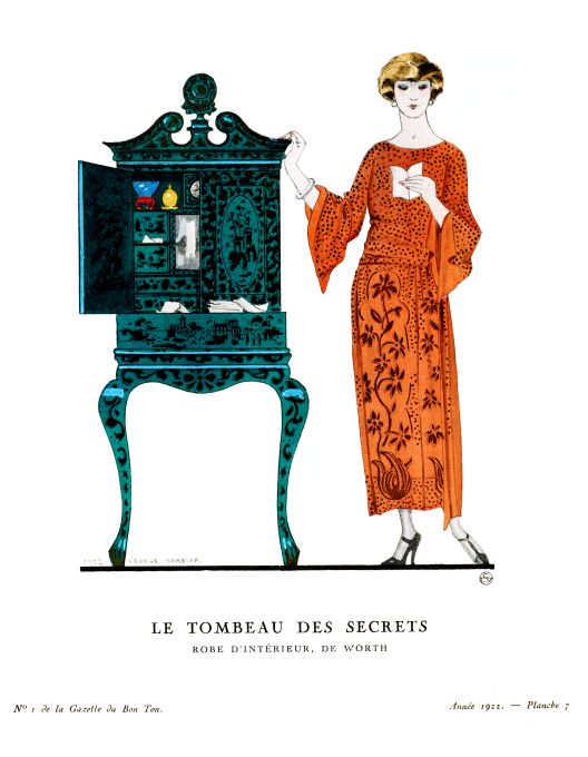 Bon Ton Print - 1921 Le Tombeau Secrets - Barbier