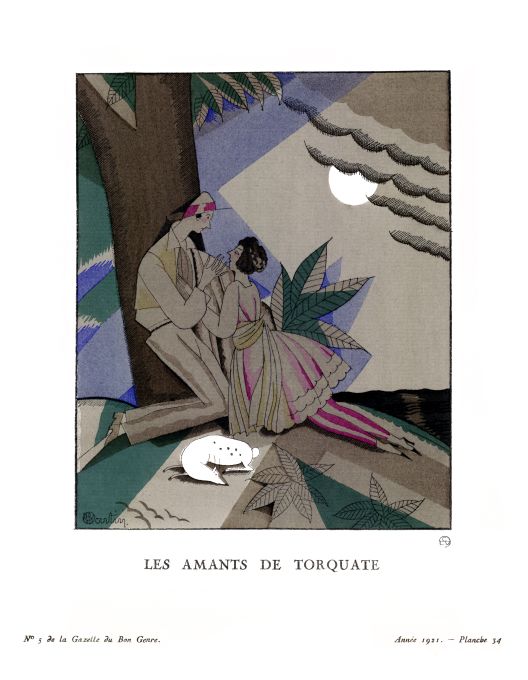 Bon Ton Print - 1921 Les Amants de Torquate