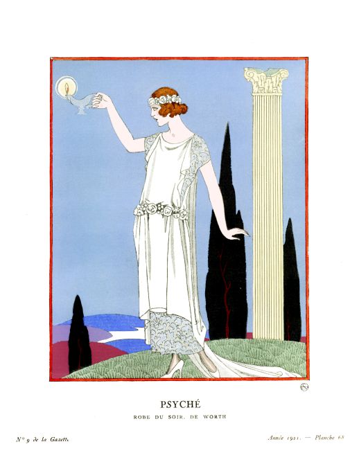 Bon Ton Print - 1921 Psyche - Barbier