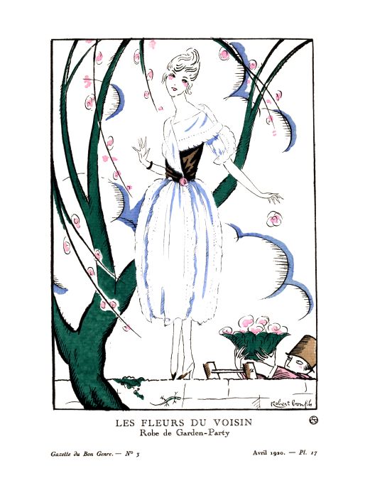Bon Ton Print - 1920 Les Fleurs Du Voisin - Bonfils