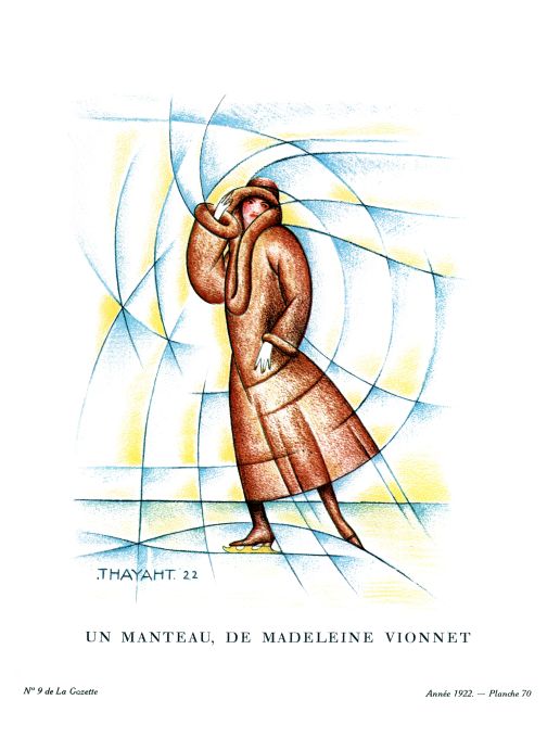 Bon Ton Print - 1921 Un Manteau, De Madeleine Vionnet