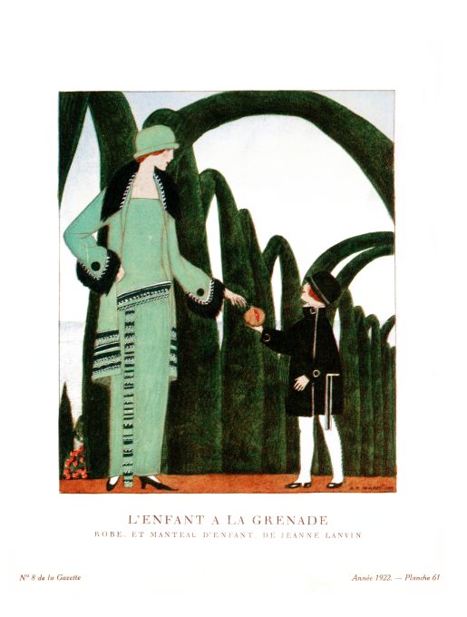 Bon Ton Print - 1922 L'Enfant a La Grenade - Marty