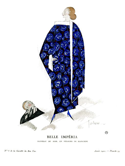 Bon Ton Print - 1921 Belle Imperia - Lepape