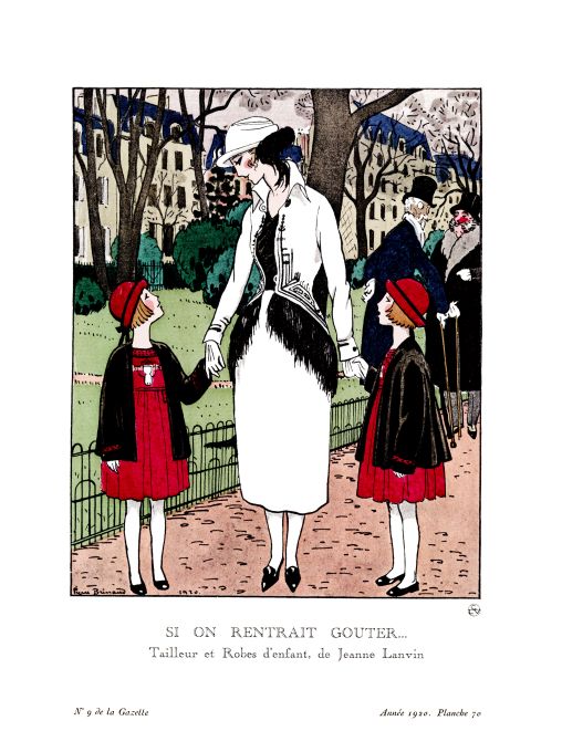 Bon Ton Print - 1920 Si On Rentrait Gouter-Brissaud