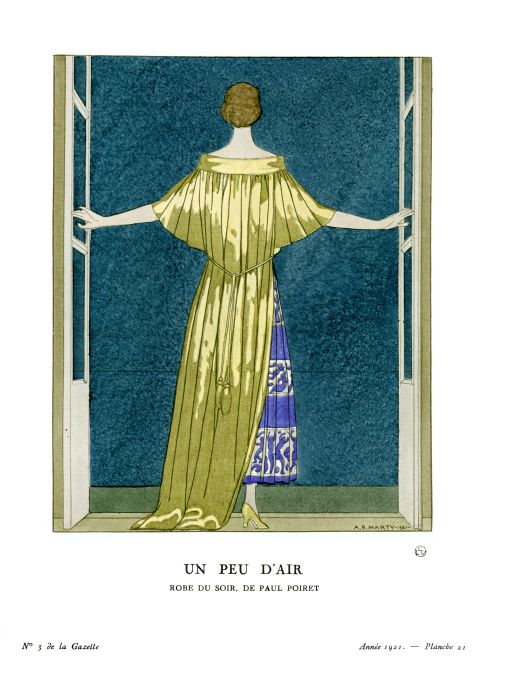 Bon Ton Print - 1921 Un Peu D'Air - Marty