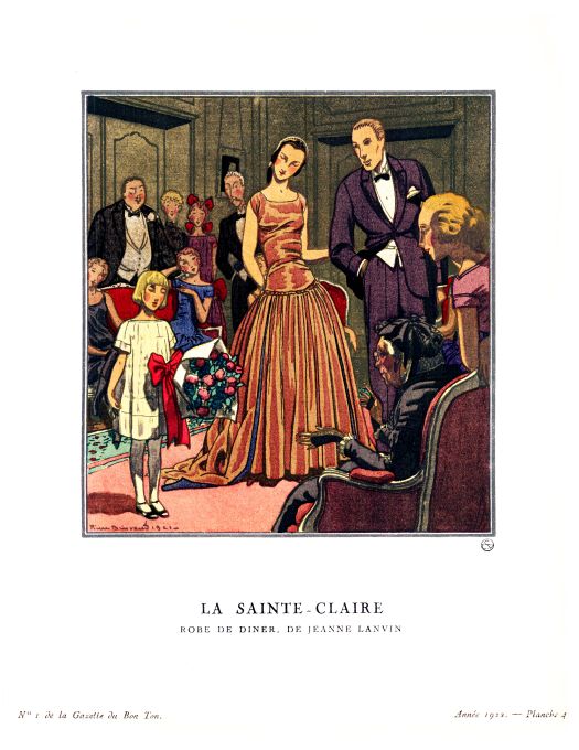 Bon Ton Print - 1922 Le Sainte Claire - Brissaud