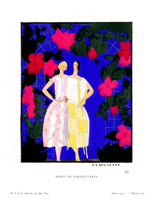 Bon Ton Print - 1921 La Tonnelle - Pichon