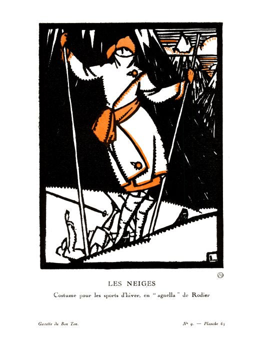 Bon Ton Print - 1920 Les Neiges - Leroy