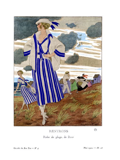 Bon Ton Print - 1914 Rentrons - Marty