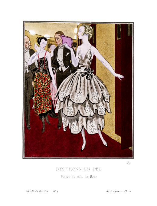 Bon Ton Print - 1920 Resprirons un Peu - Brissaud