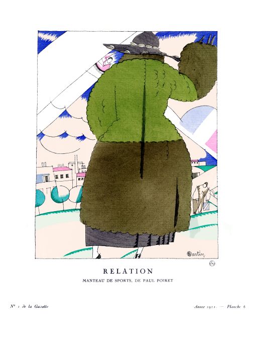 Bon Ton Print - 1921 Relation