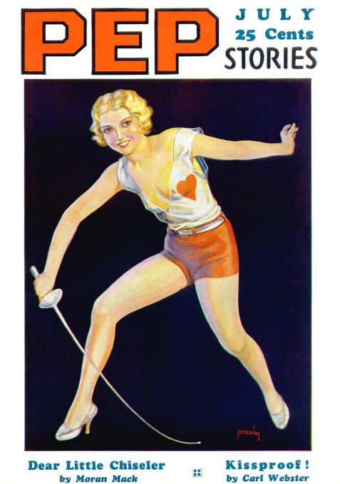 Pin Up - Fencing Girl - Burley - 1933