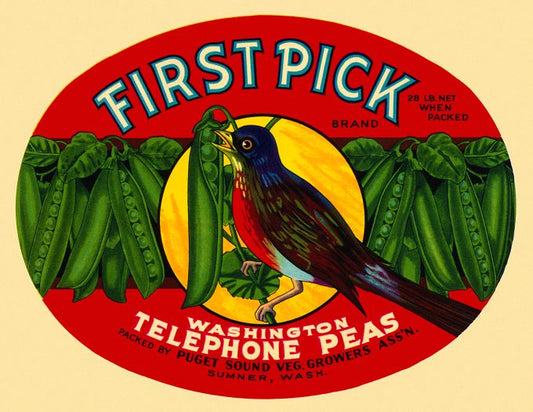 First Pick Washington Telephone Peas