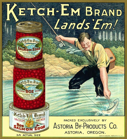 Ketch-Em Lands Em! Samon Eggs