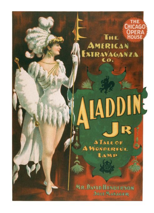 Aladdin Jr 2 - Strobridge Litho - 1894