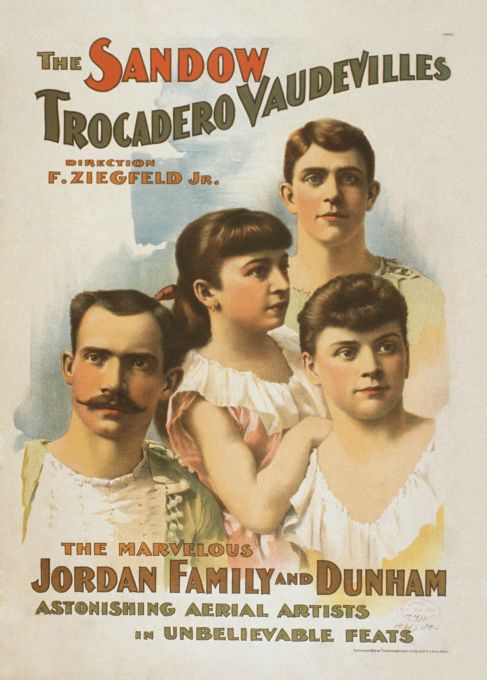 Jordan Family And Dunham - Strobridge Litho - 1894