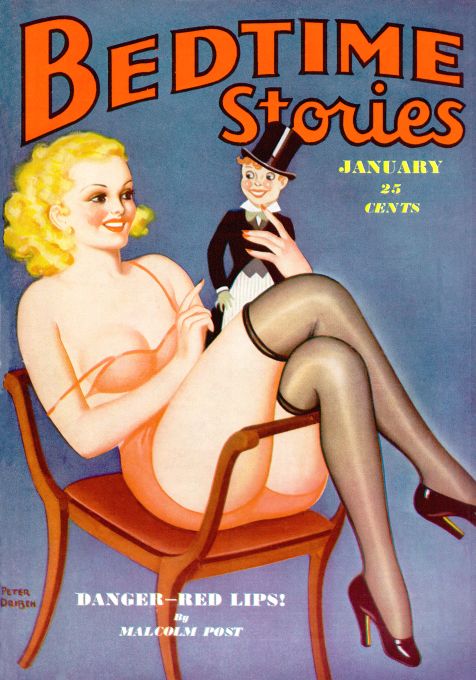 Pin Up - Girl With Puppet - Driben - 1938