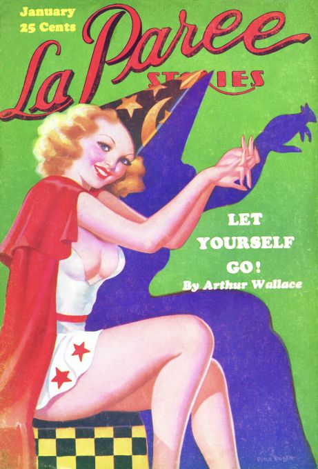 Pin Up - Magician Girl - Driben - 1937