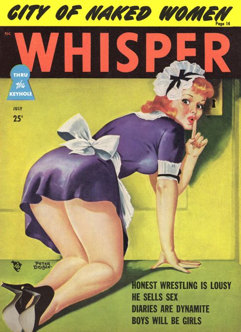 Pin Up - Peeping Maid - Driben - 1949