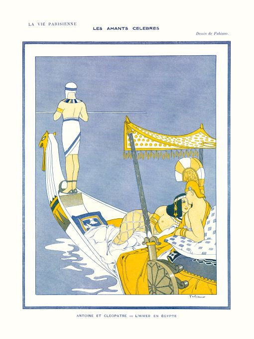 Pin Up - Cleopatra & Antony  - Fabiano - 1910