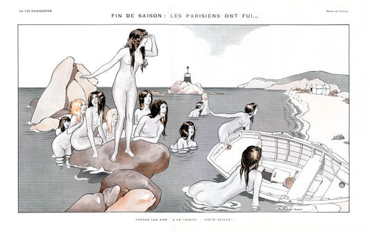 Pin Up - Nude Siren Girls  - Fabiano - 1913